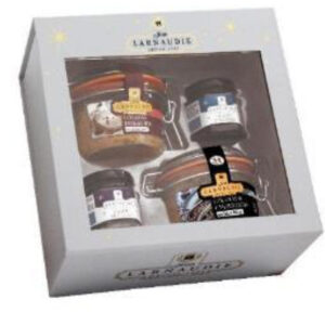 Le Plaisir Hediye Kutusu – 340g (1 ördek + 1 kaz ciğeri + 2x45g chutney)